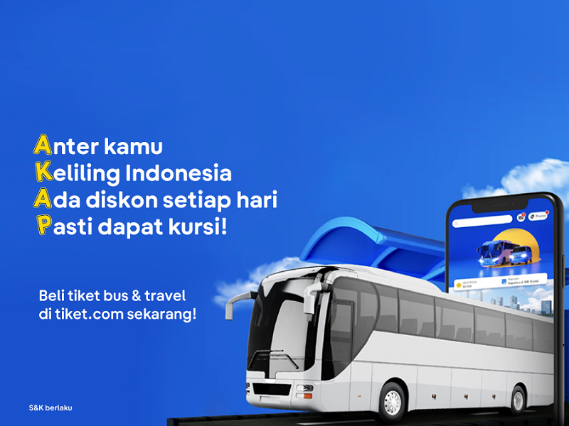 tiket.com Luncurkan Resmi Layanan Bus & Travel